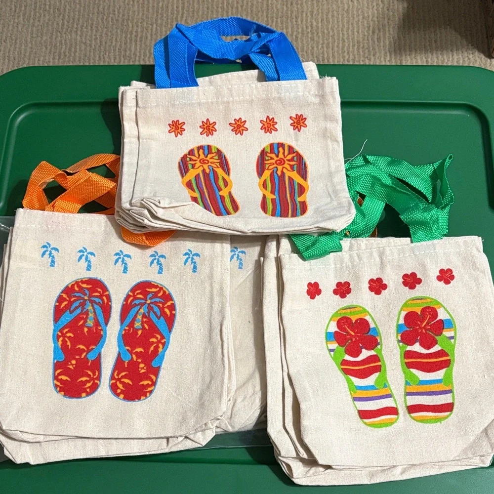 Tropical Flip Flop Party Favor Bags